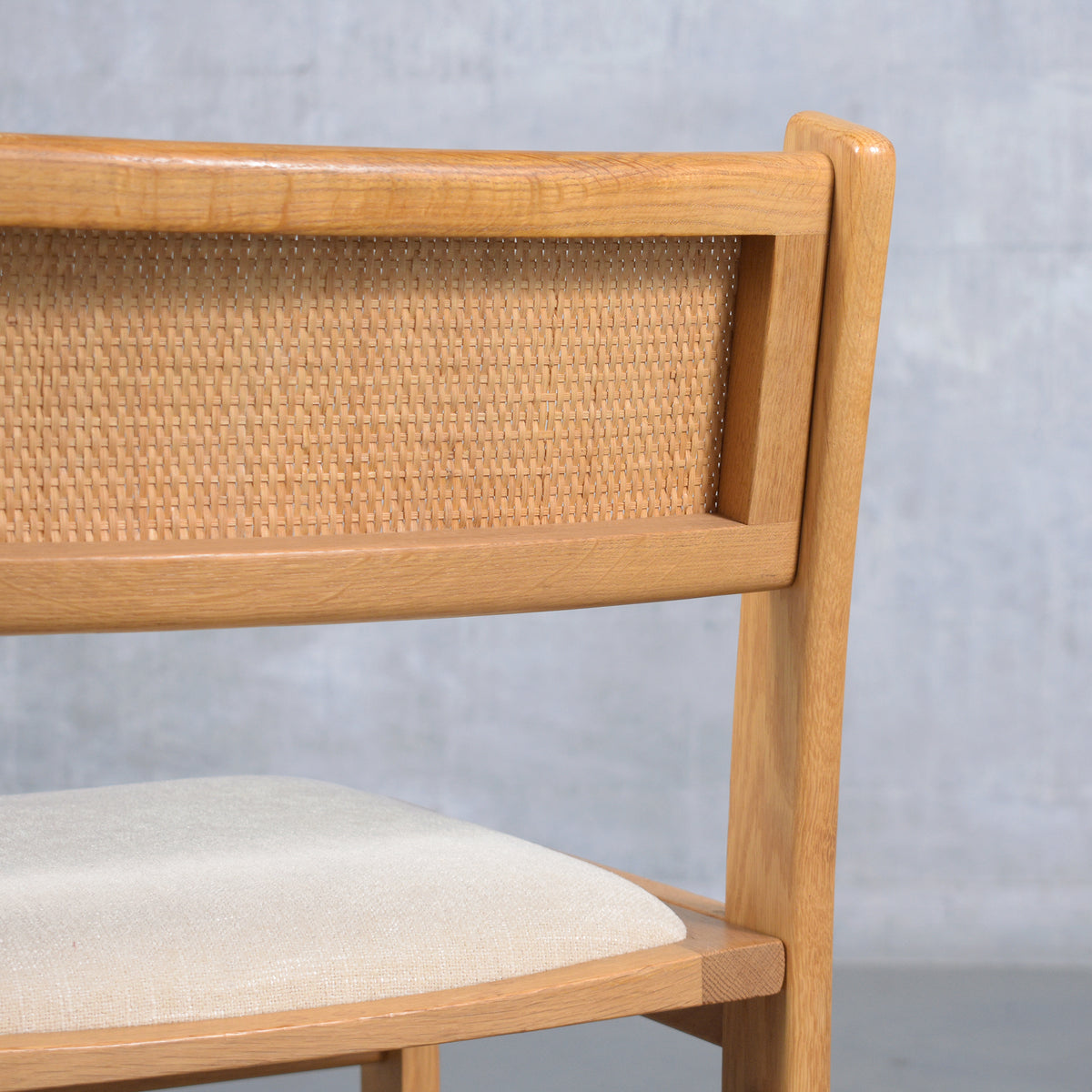 Set of Six Modern Danish Teak Dining Chairs: Mid-Century Elegance Restored