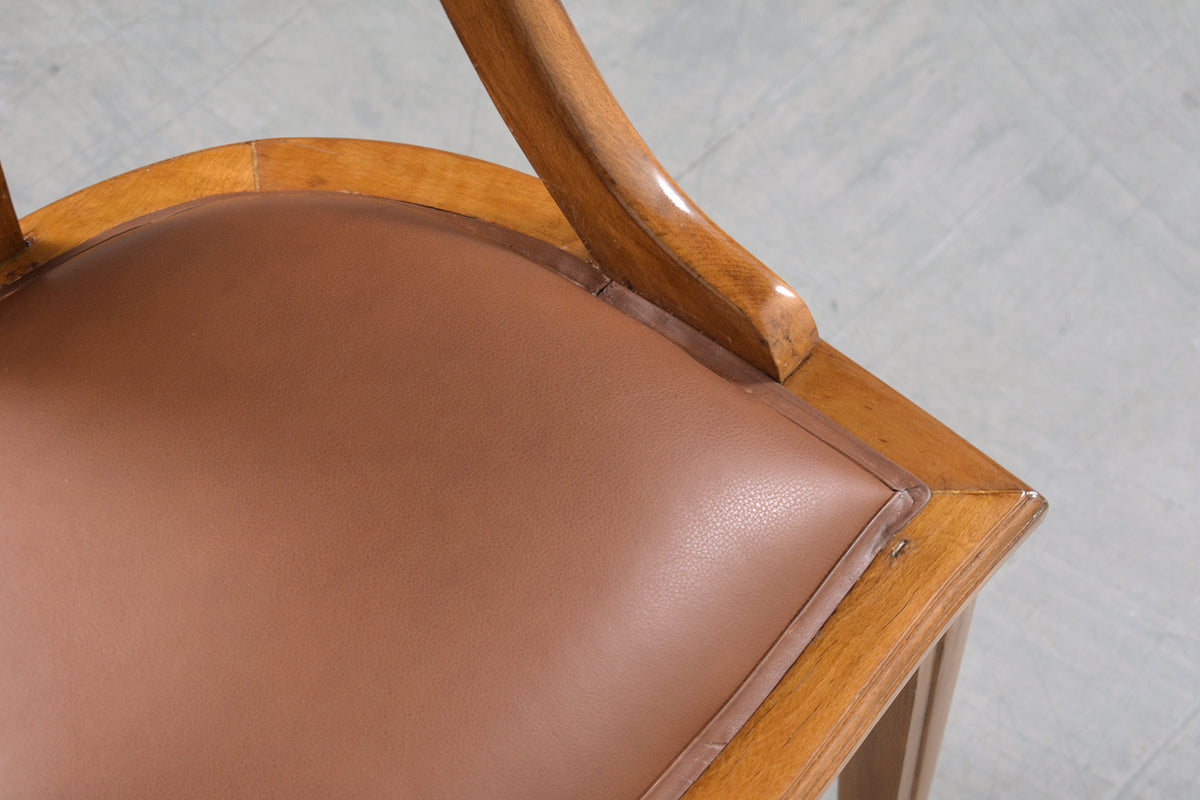 1950s French Art Deco Dining Chairs