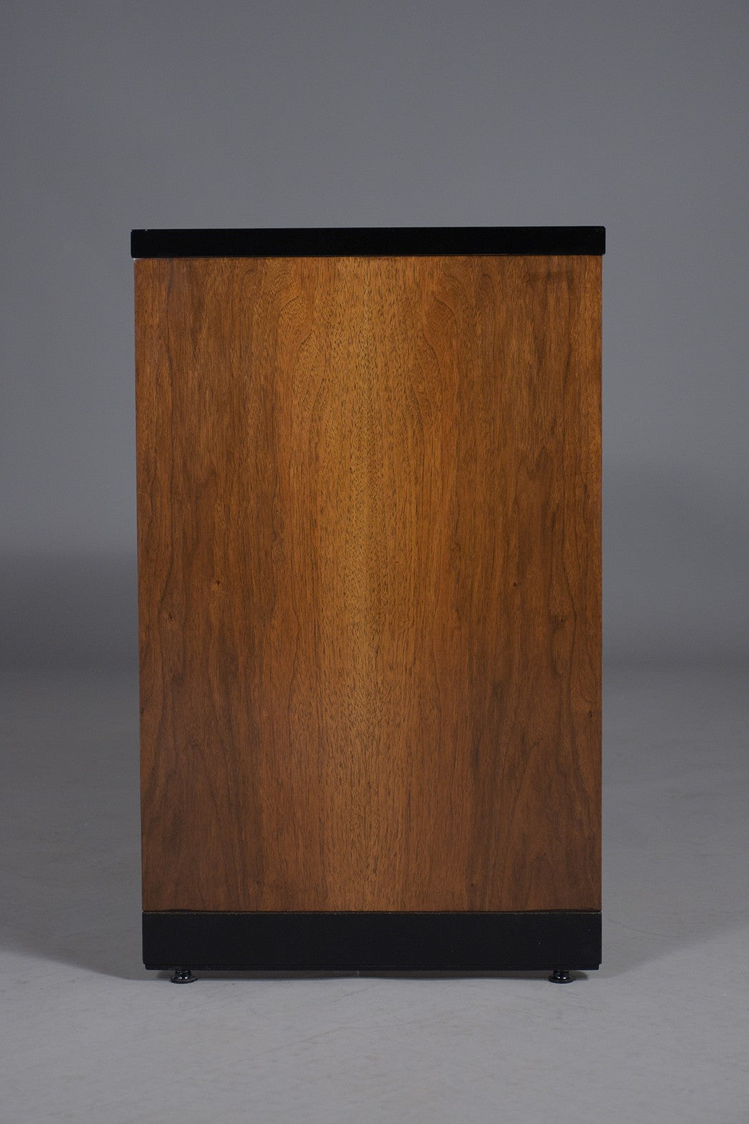 Restored Mid-Century Modern Executive Credenza in Ebonized Walnut