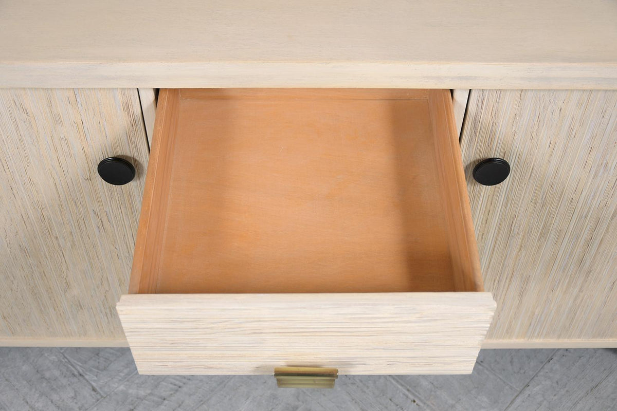 White Washed Paul Frankl for Brown Saltman Credenza