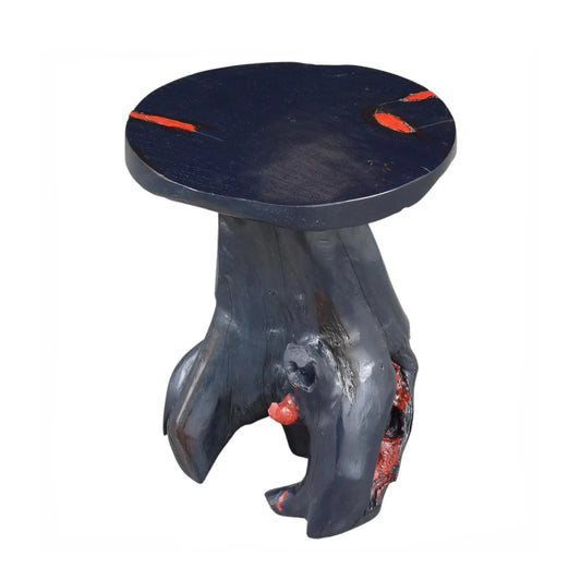 Restored 1960s Organic Modern Style Freeform Side Table