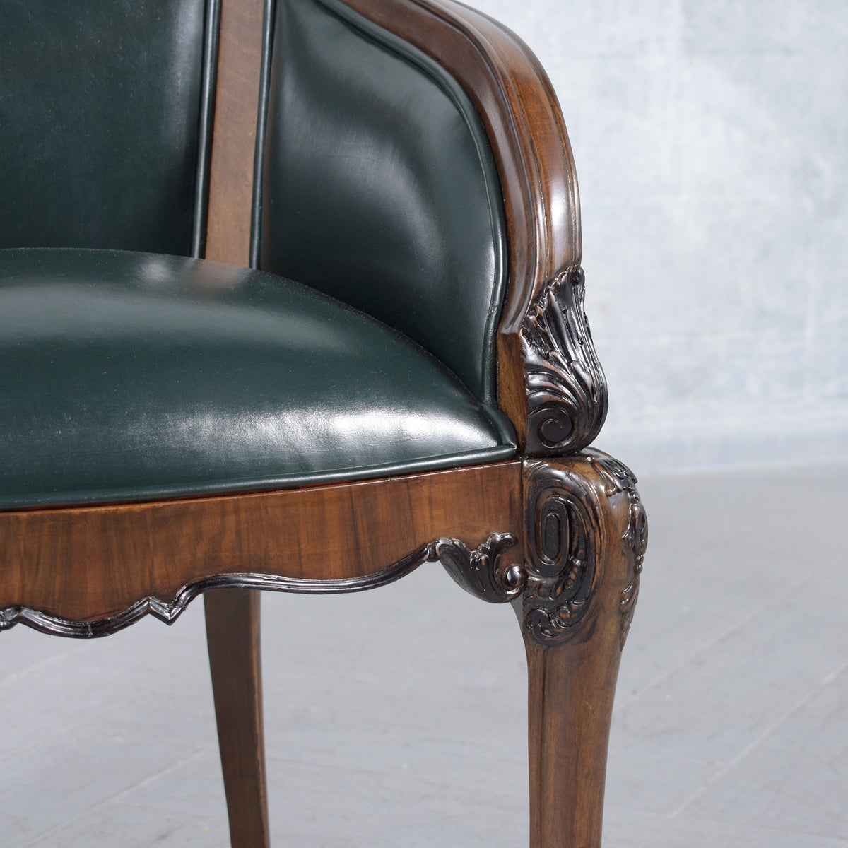 Restored 19th Century English Chinoiserie Bergères
