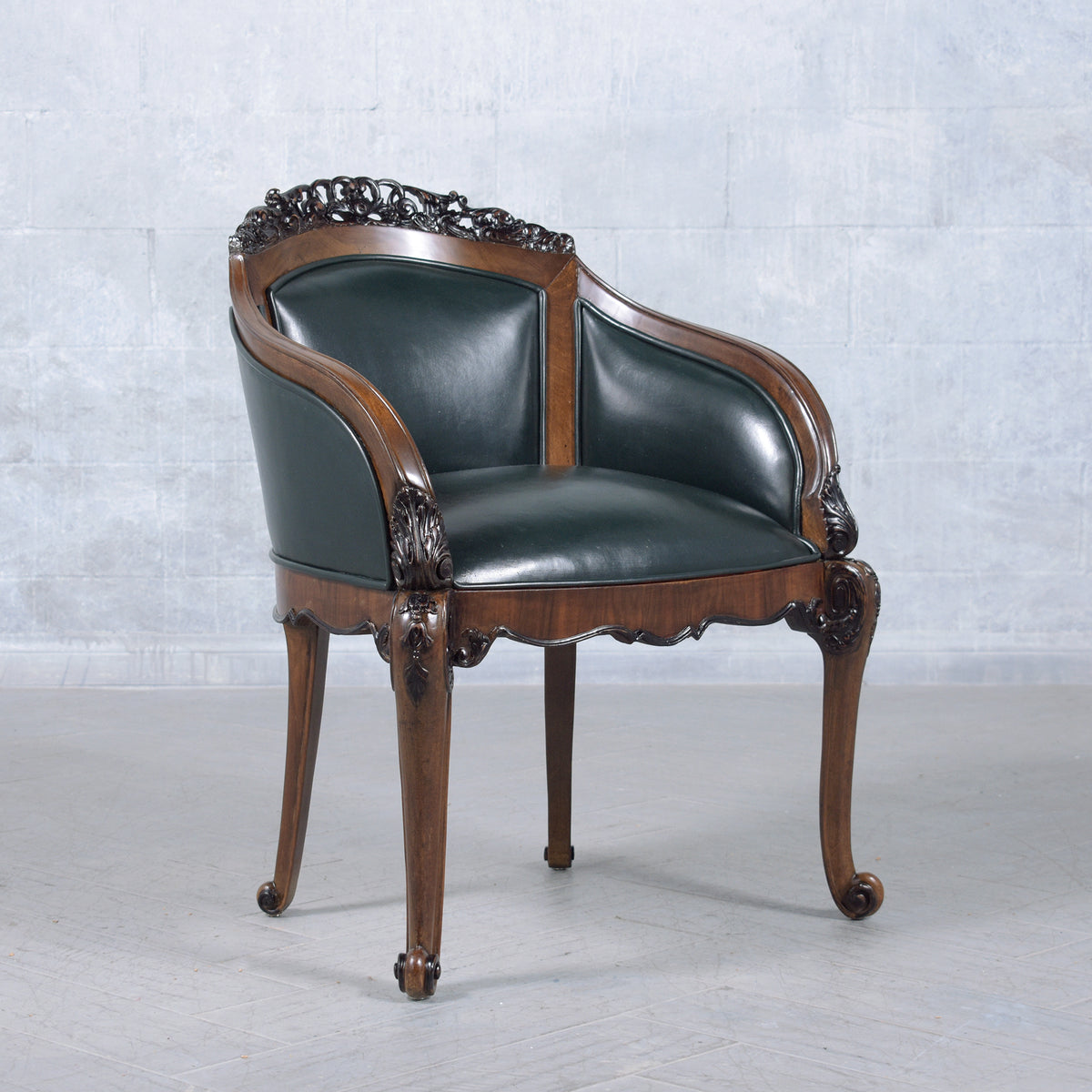 Restored 19th Century English Chinoiserie Bergères