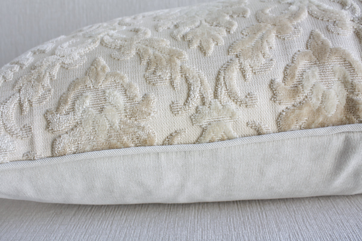 Raised Floral Pattern 1910s Pillow
