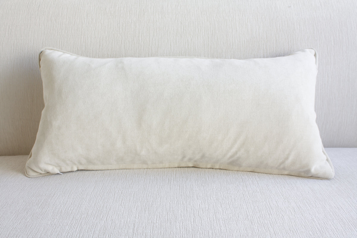 Raised Floral Pattern 1910s Pillow