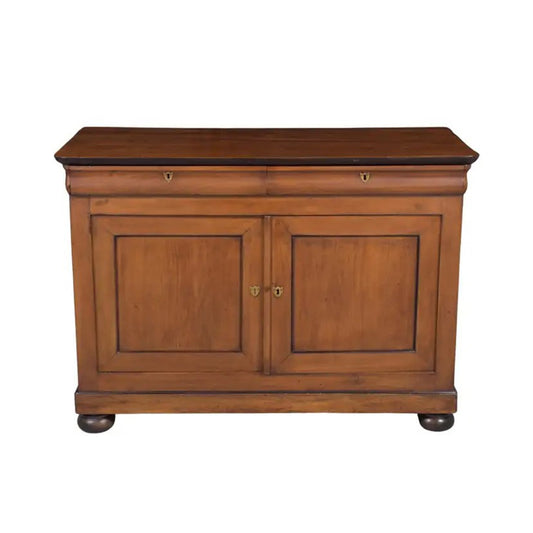 19th-Century French Walnut Server