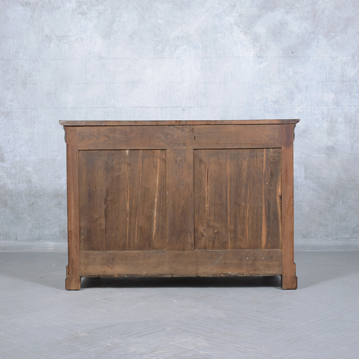19th-Century French Walnut Server