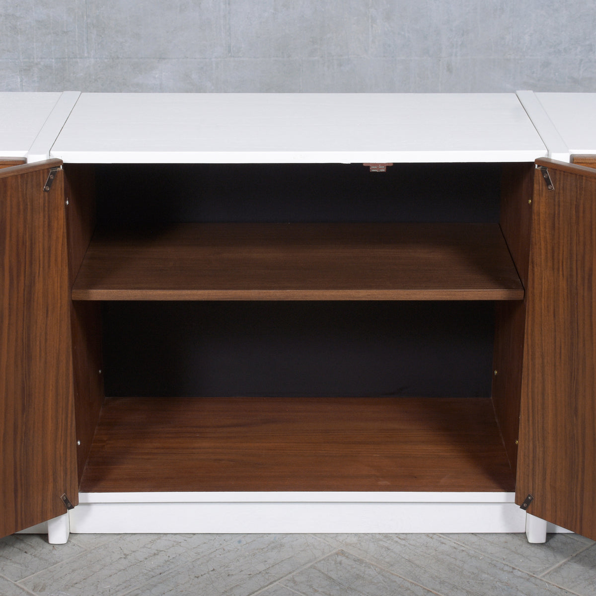 1960s Danish Executive Cabinet: Timeless Walnut Craftsmanship & Design