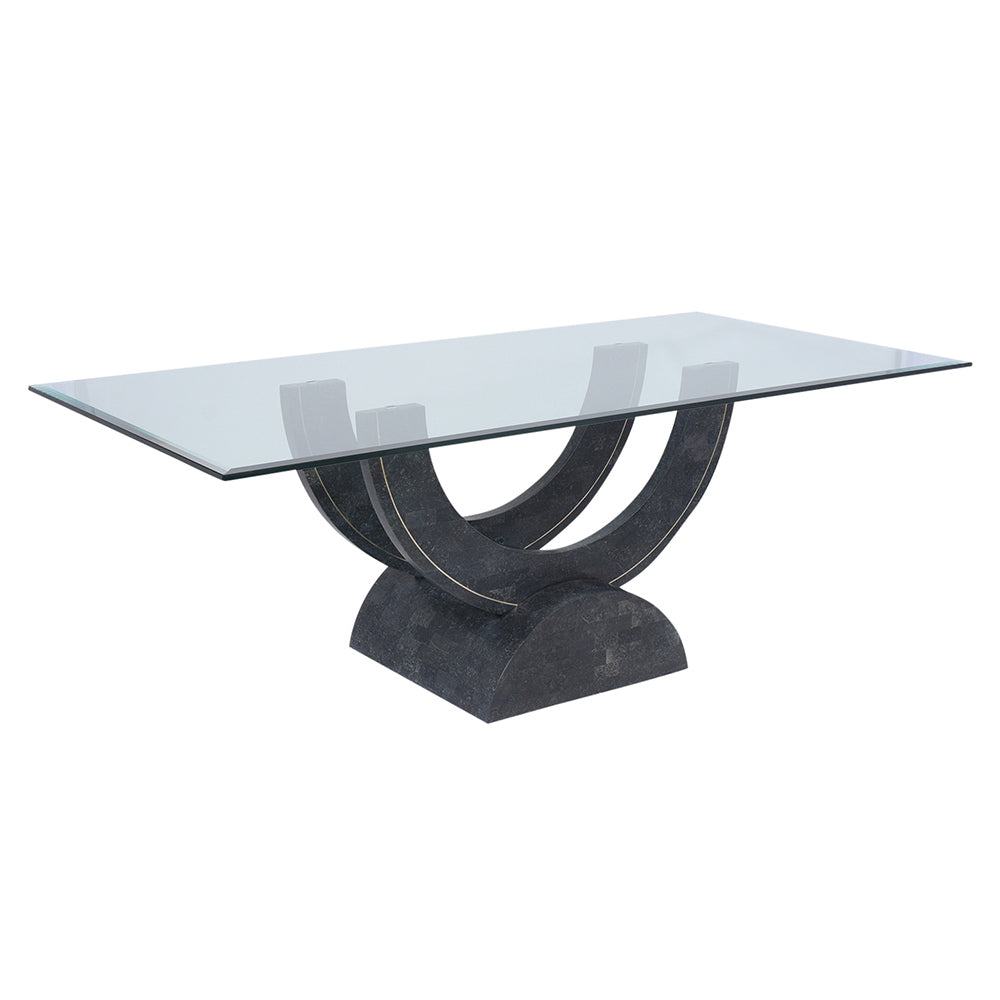 Mid-century Maitland Smith Stone Dining Table