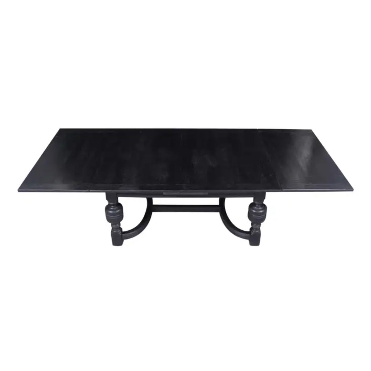 Spanish Colonial Ebonized Extendable Table