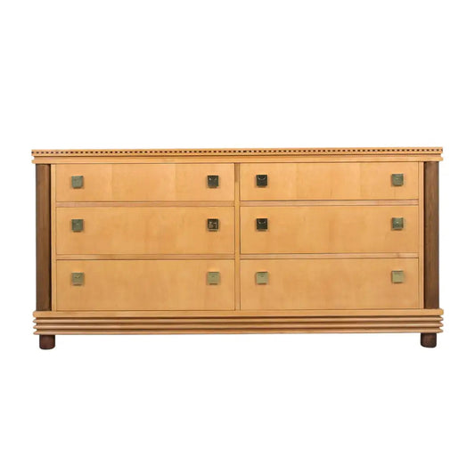 1960s Birch Mid-Century Chest of Drawers: Vintage Elegance Meets Modern Style