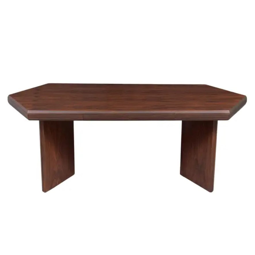 Restored 1960s Rosewood Executive Desk with Satin Lacquer Finish