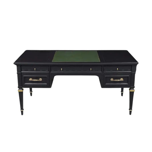 Restored 1950s Hollywood Regency-Style Executive Desk