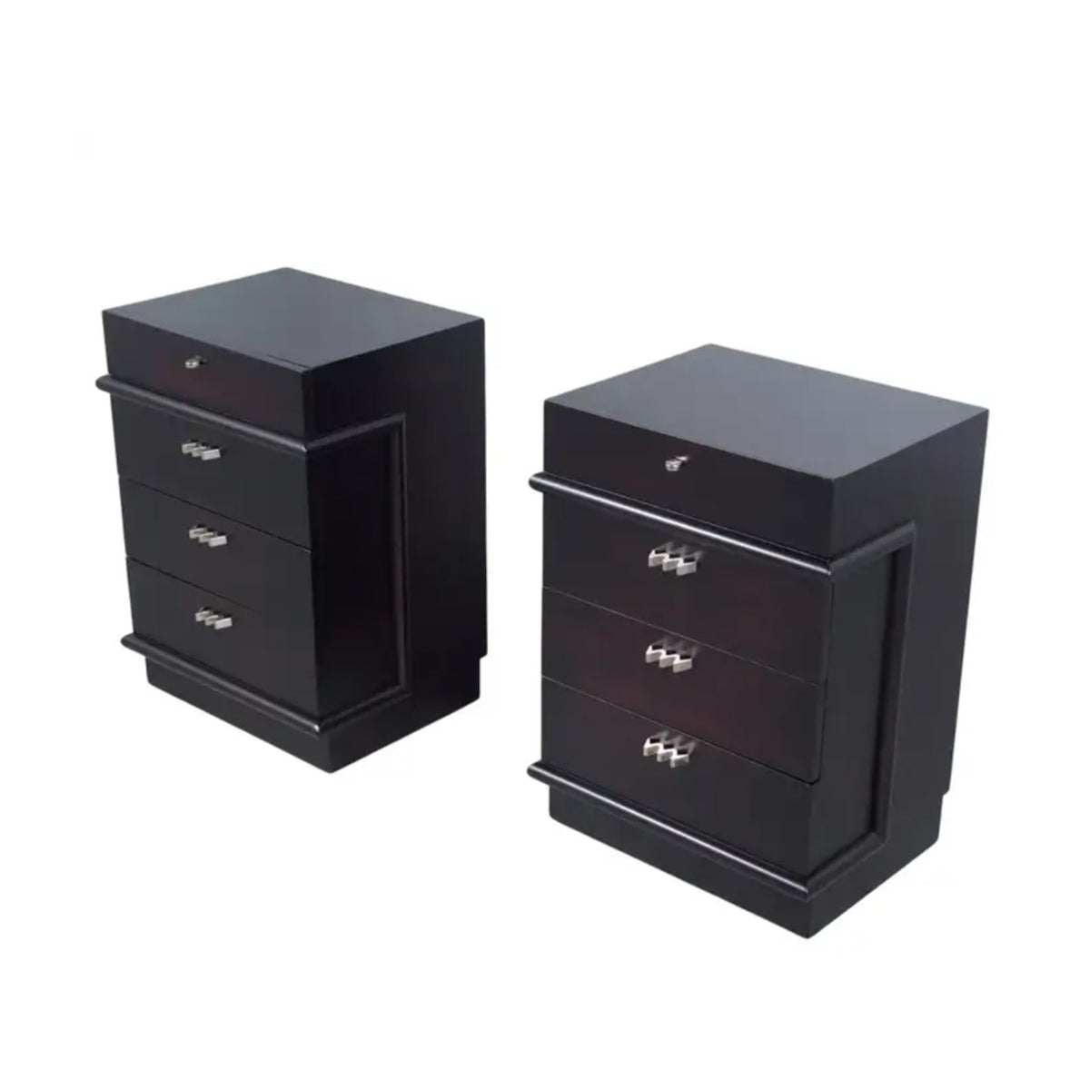 Restored Mid-Century Modern Nightstands by American of Martinsville