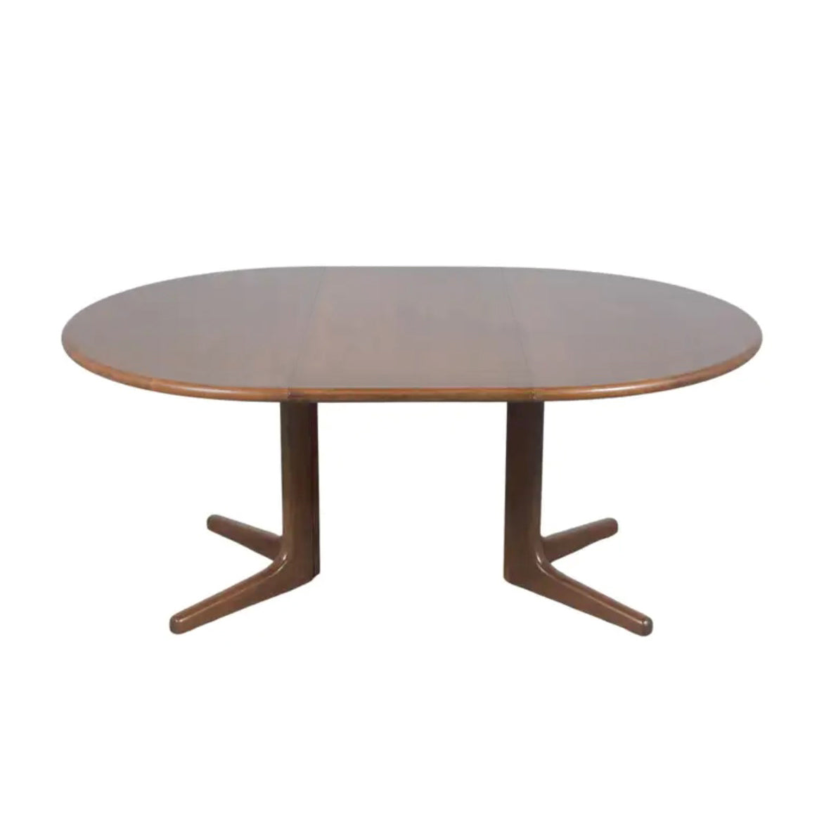 Vintage Danish Modern Teak Extendable Dining Table