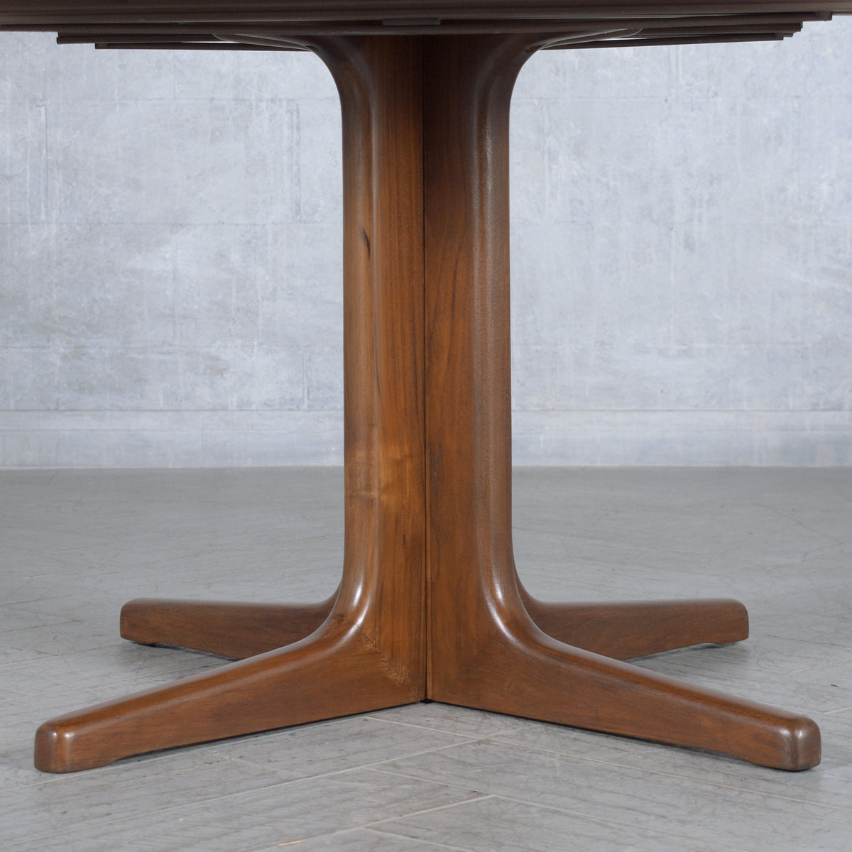 Vintage Danish Modern Teak Extendable Dining Table