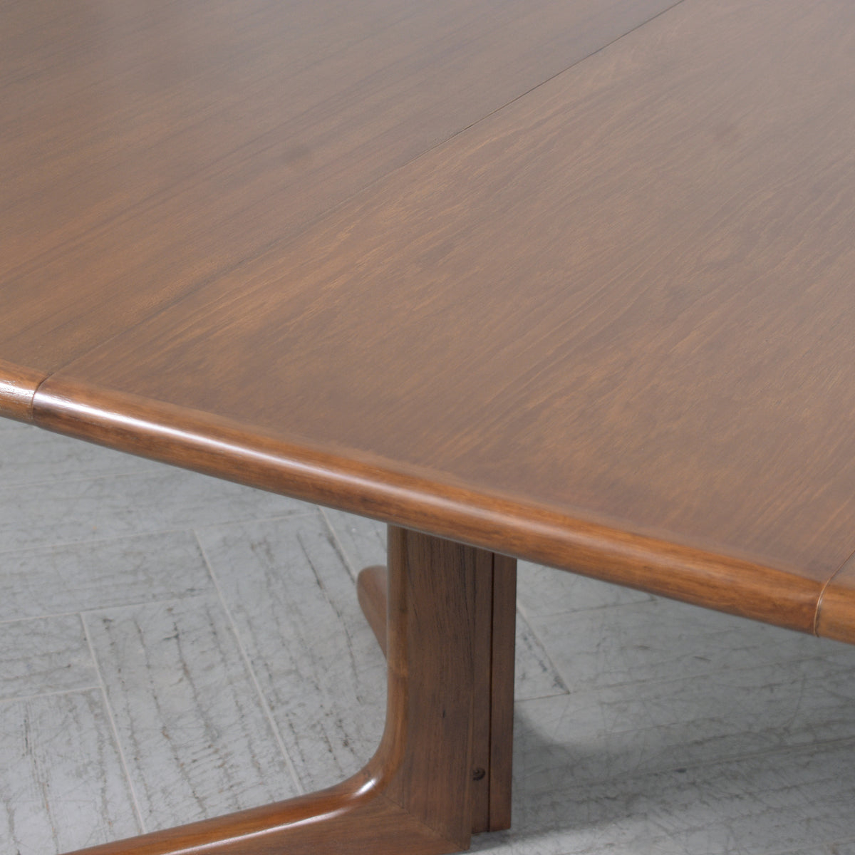 Vintage Danish Modern Teak Extendable Dining Table