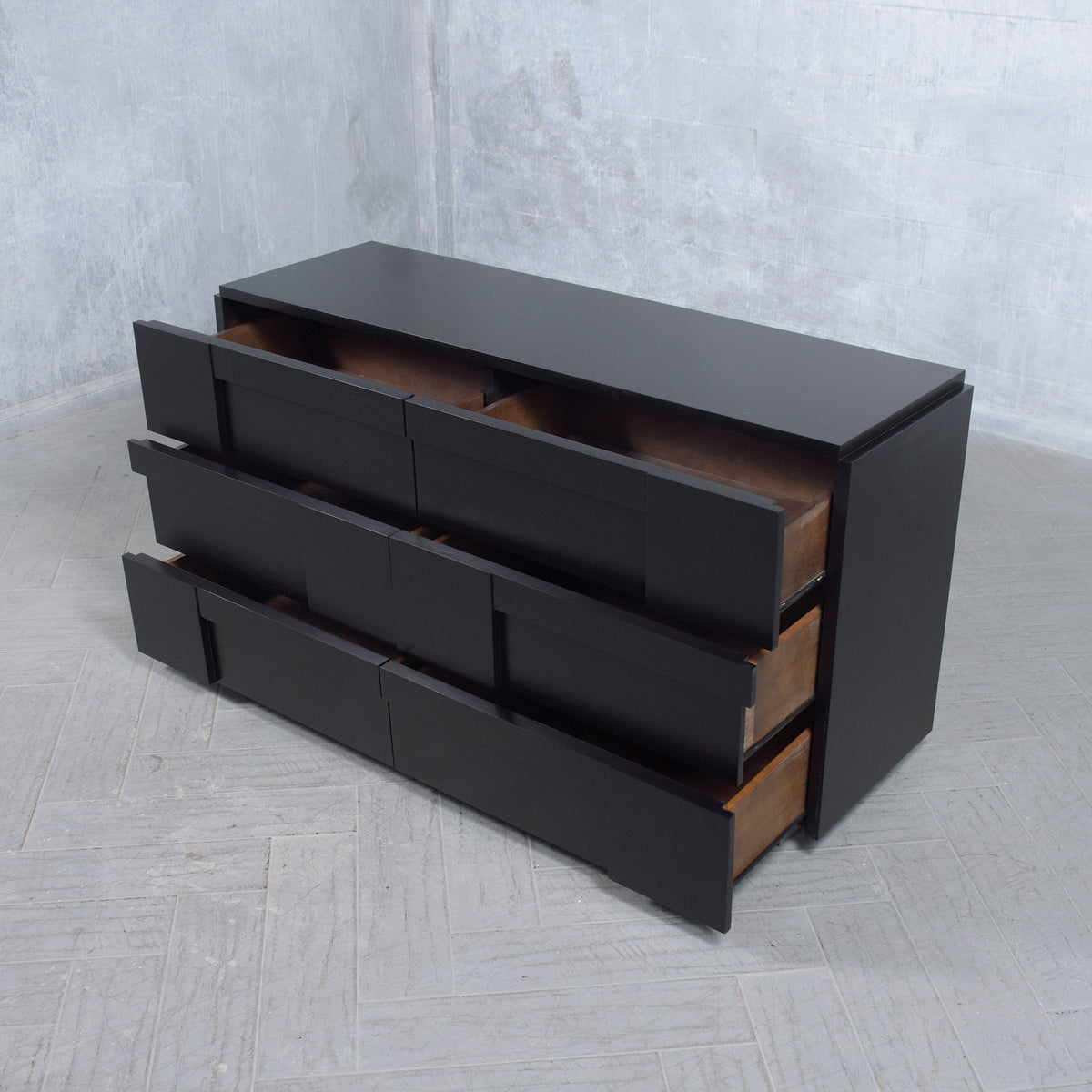 Vintage 1960s Restored Walnut Chest of Drawers - Mid-Century Modern Elegance