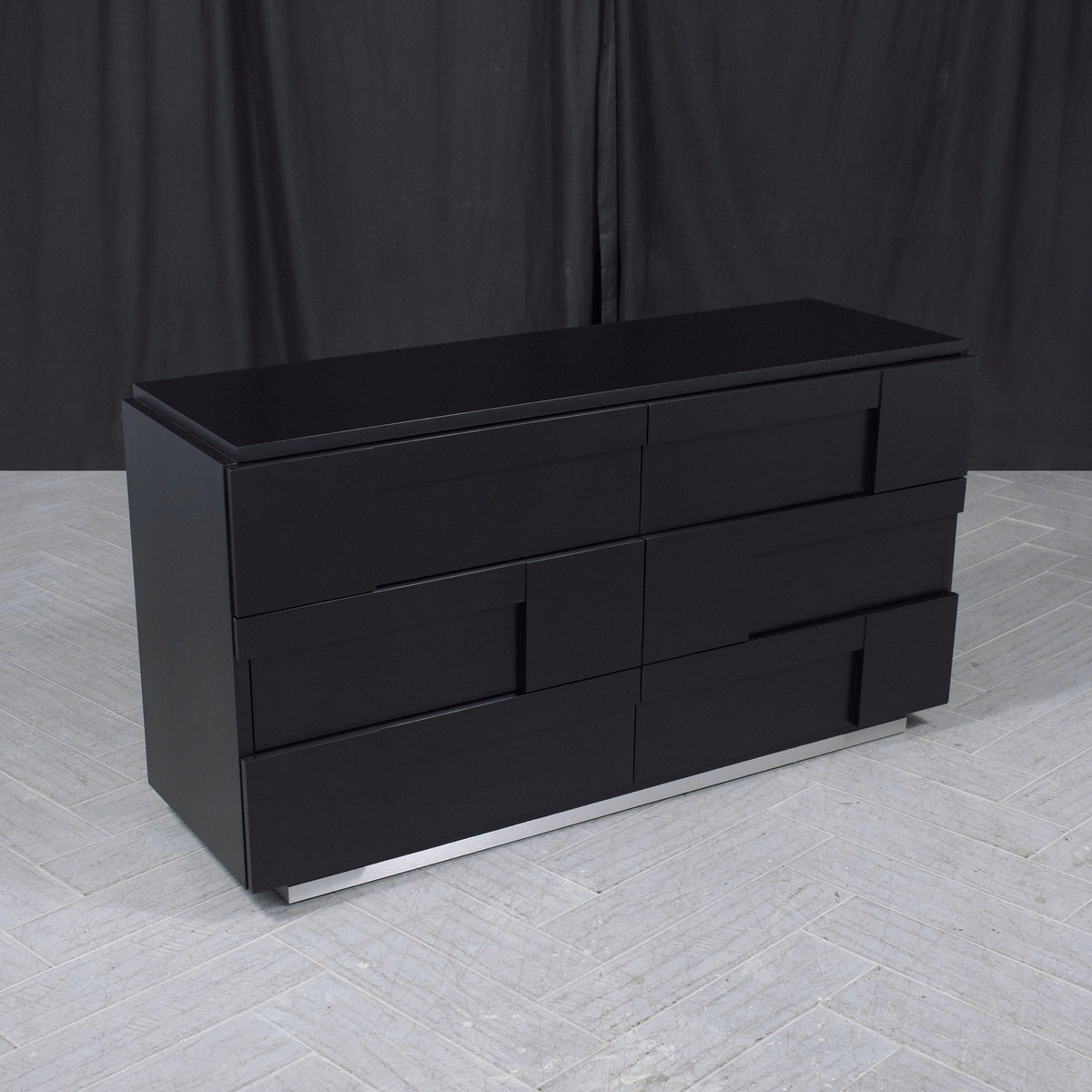 Vintage 1960s Restored Walnut Chest of Drawers - Mid-Century Modern Elegance