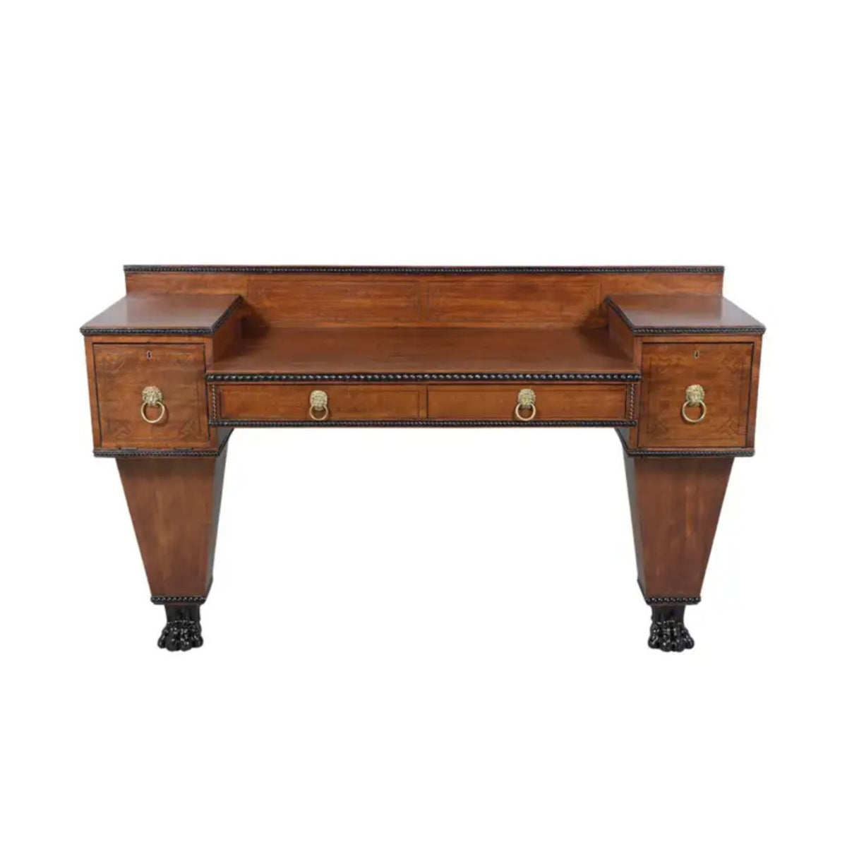 Antique English George IV Mahogany Sideboard