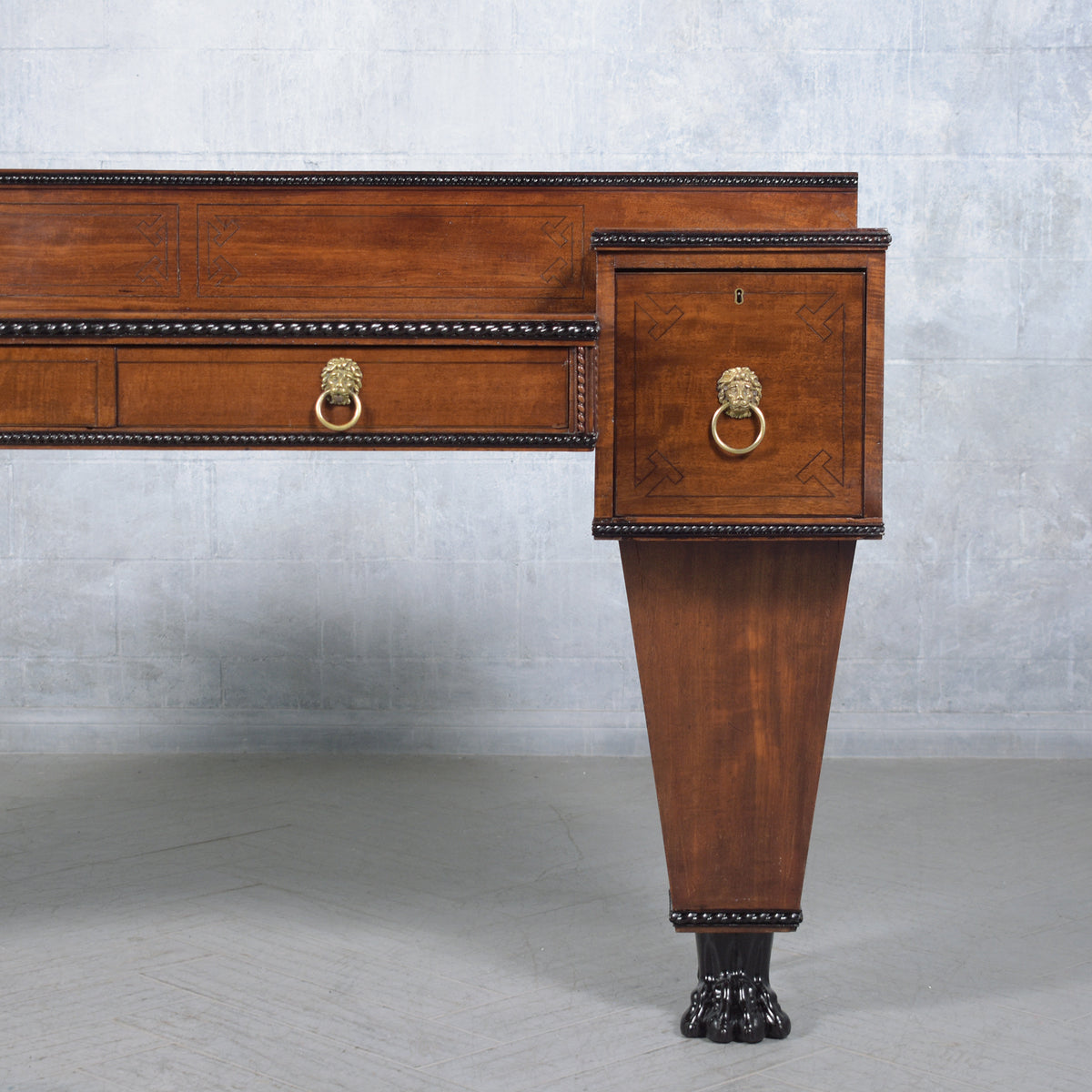 Antique English George IV Mahogany Sideboard