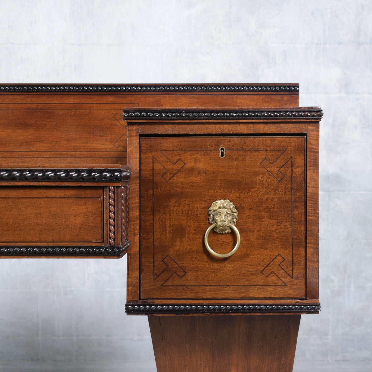 Antique English George IV Mahogany Sideboard