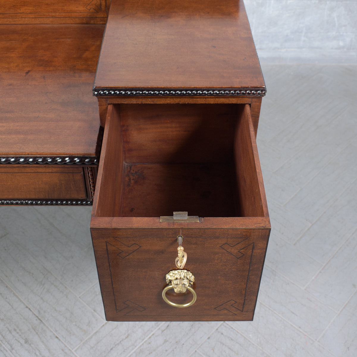 Antique English George IV Mahogany Sideboard