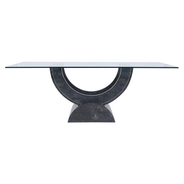 Mid-century Maitland Smith Stone Dining Table