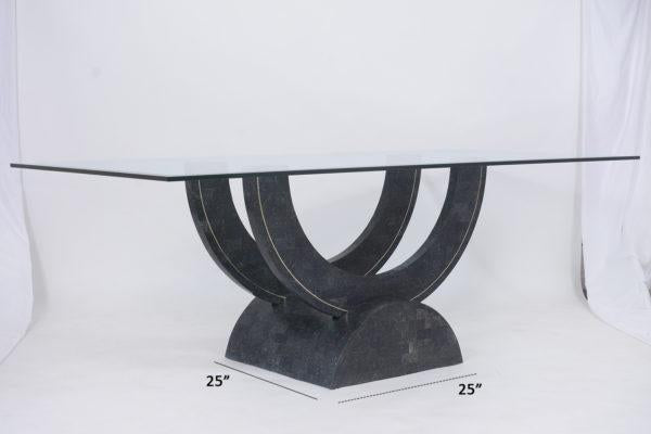 Mid-century Maitland Smith Stone Dining Table