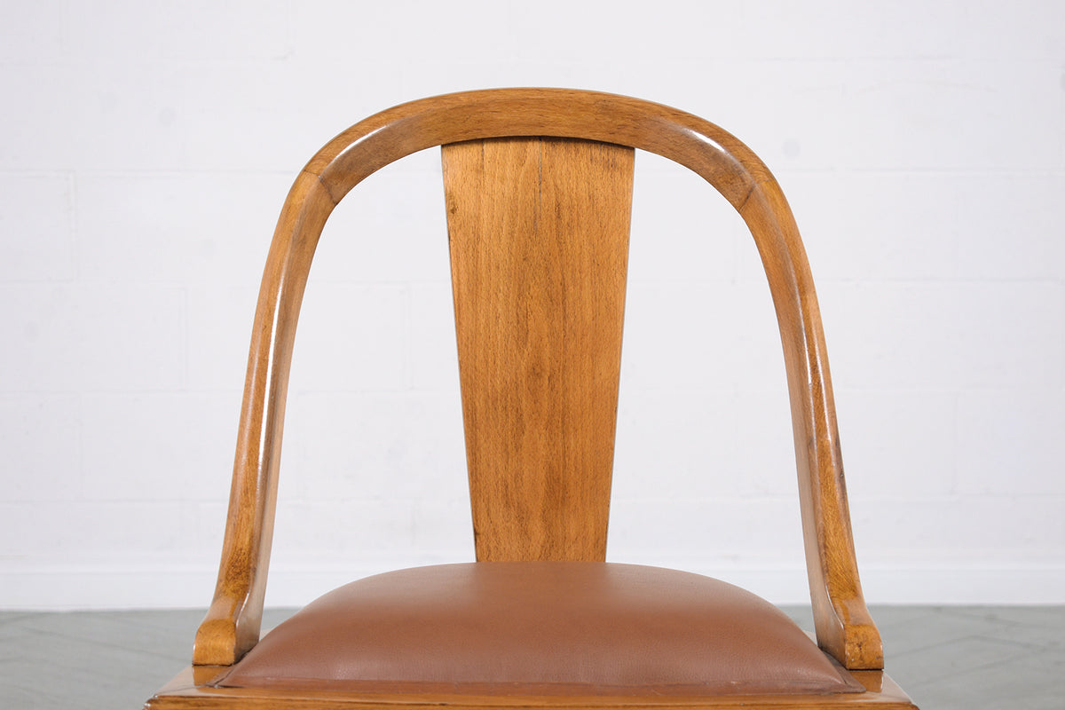 1950s French Art Deco Dining Chairs