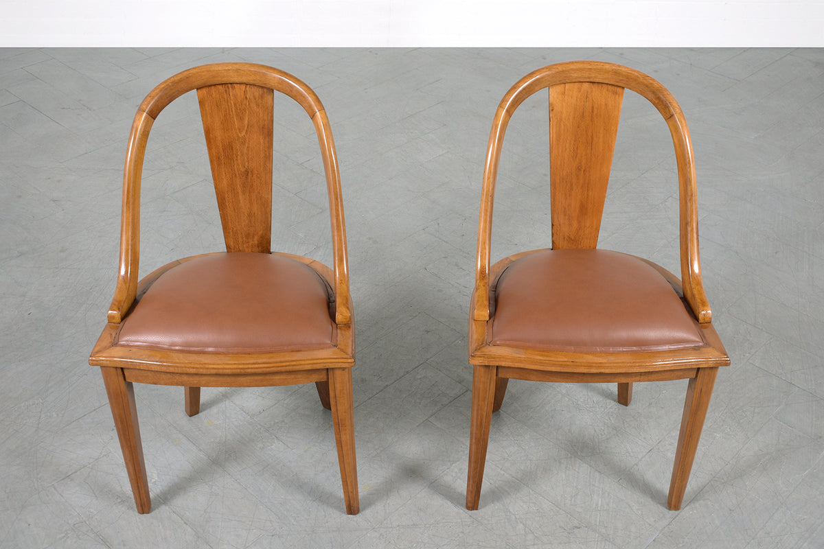 1950s French Art Deco Dining Chairs