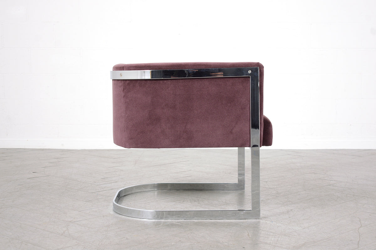Restored 1970s Mid-Century Modern Lounge Chair