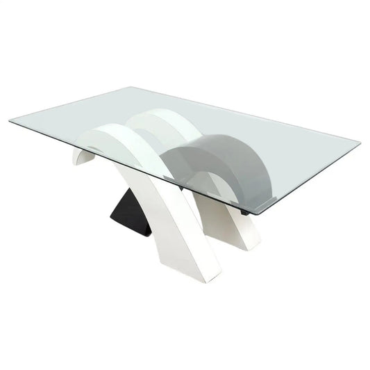 Restored 1980s Mid-Century Modern Dining Table