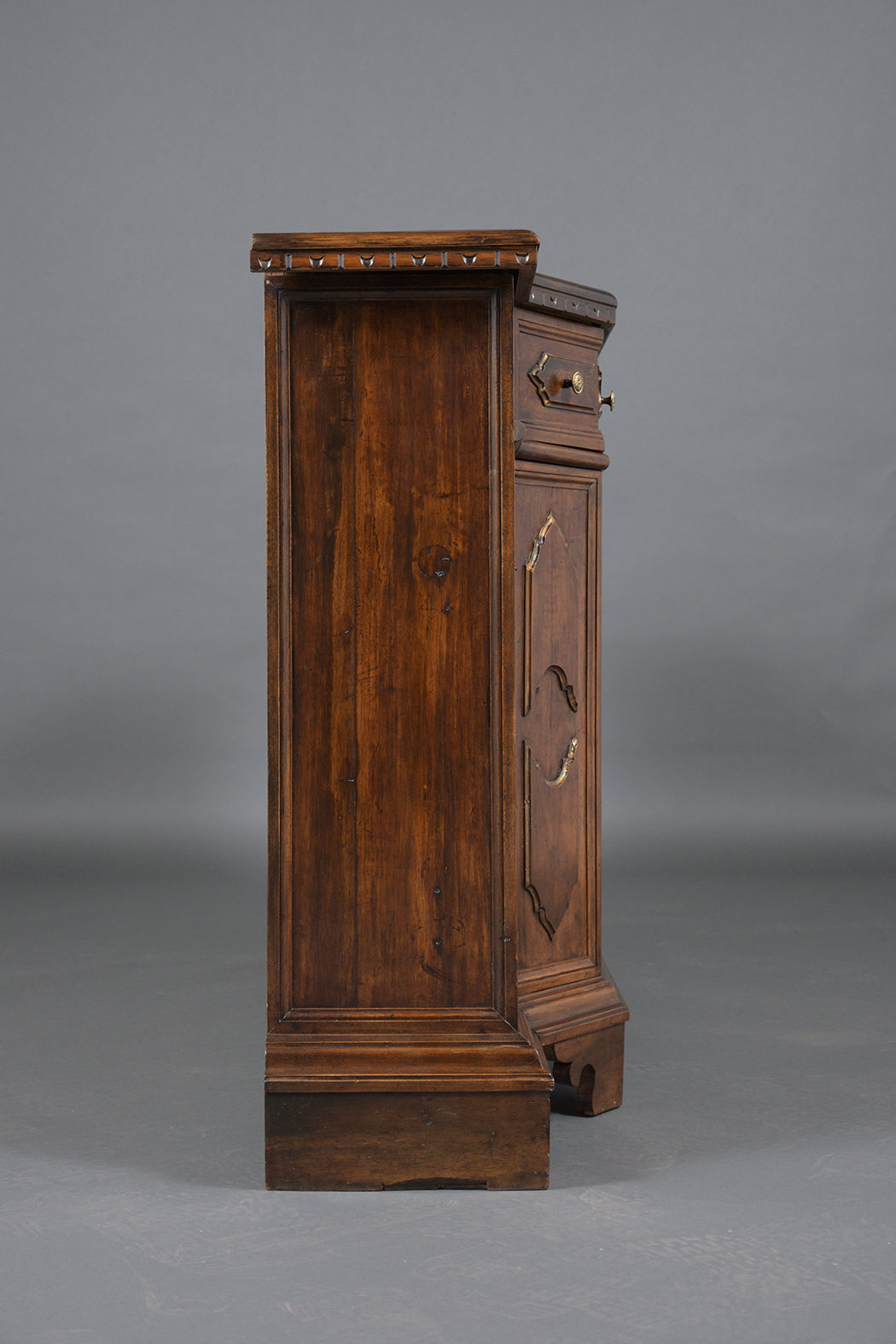 Italian circa 1900s Baroque Walnut Buffet