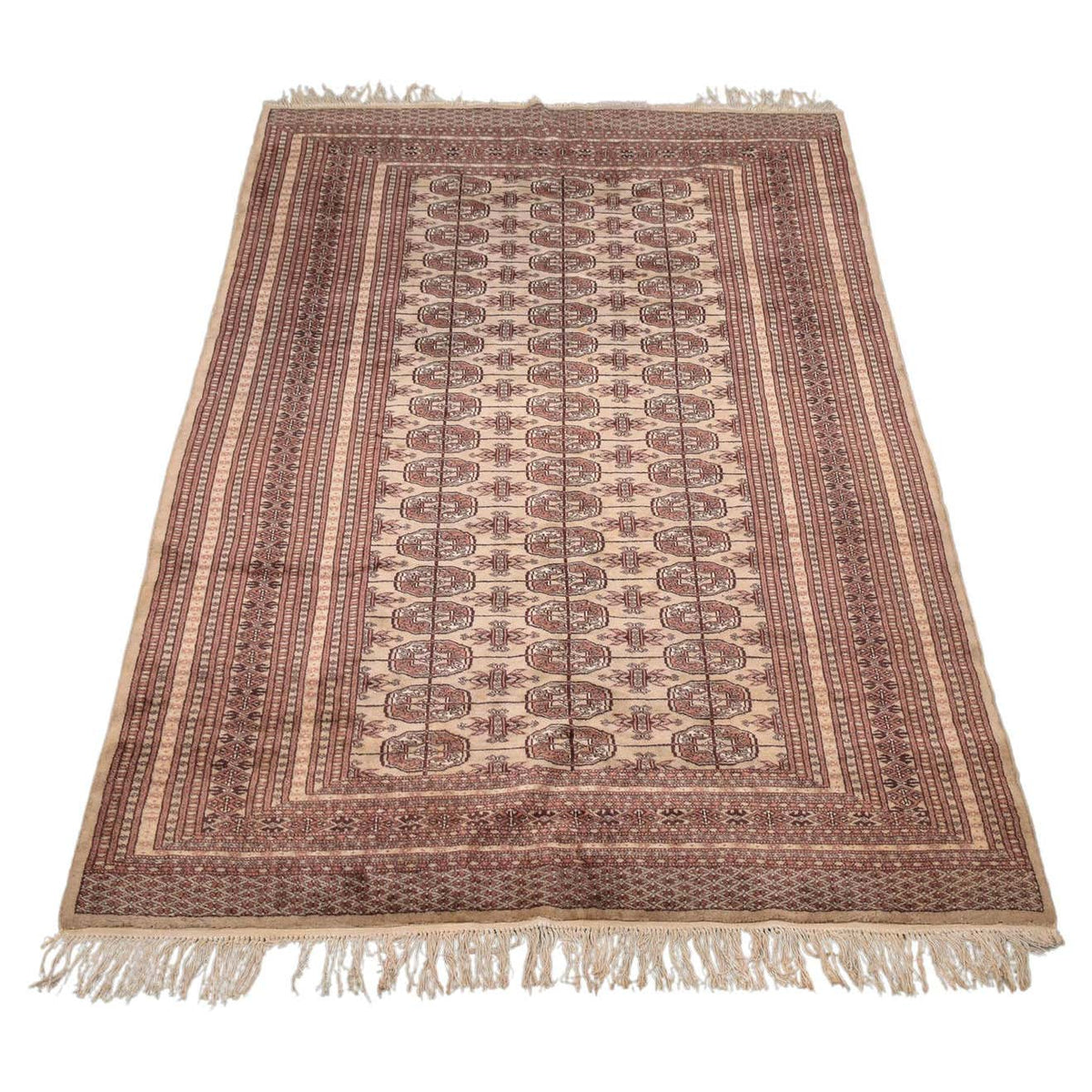 Vintage Kazak Wool Textile Rug