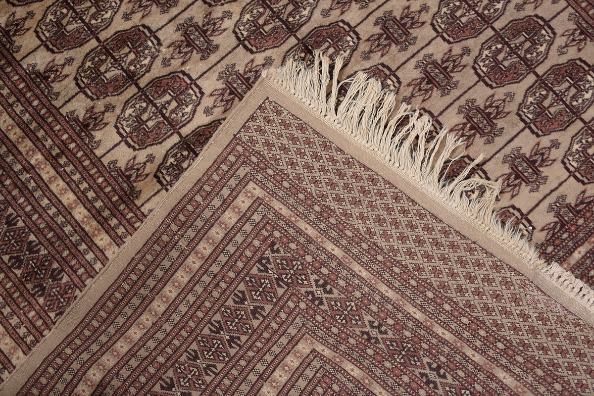 Vintage Kazak Wool Textile Rug