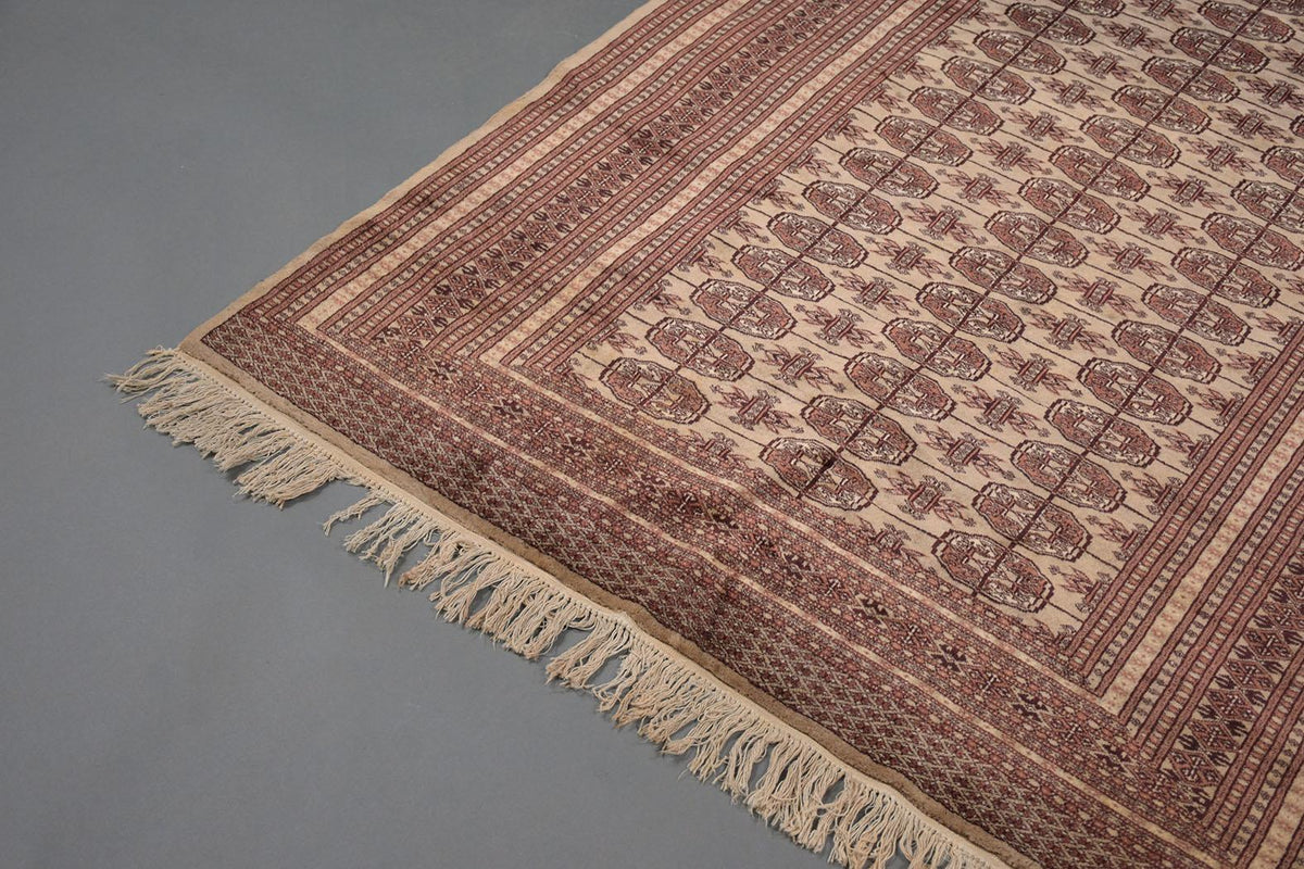 Vintage Kazak Wool Textile Rug