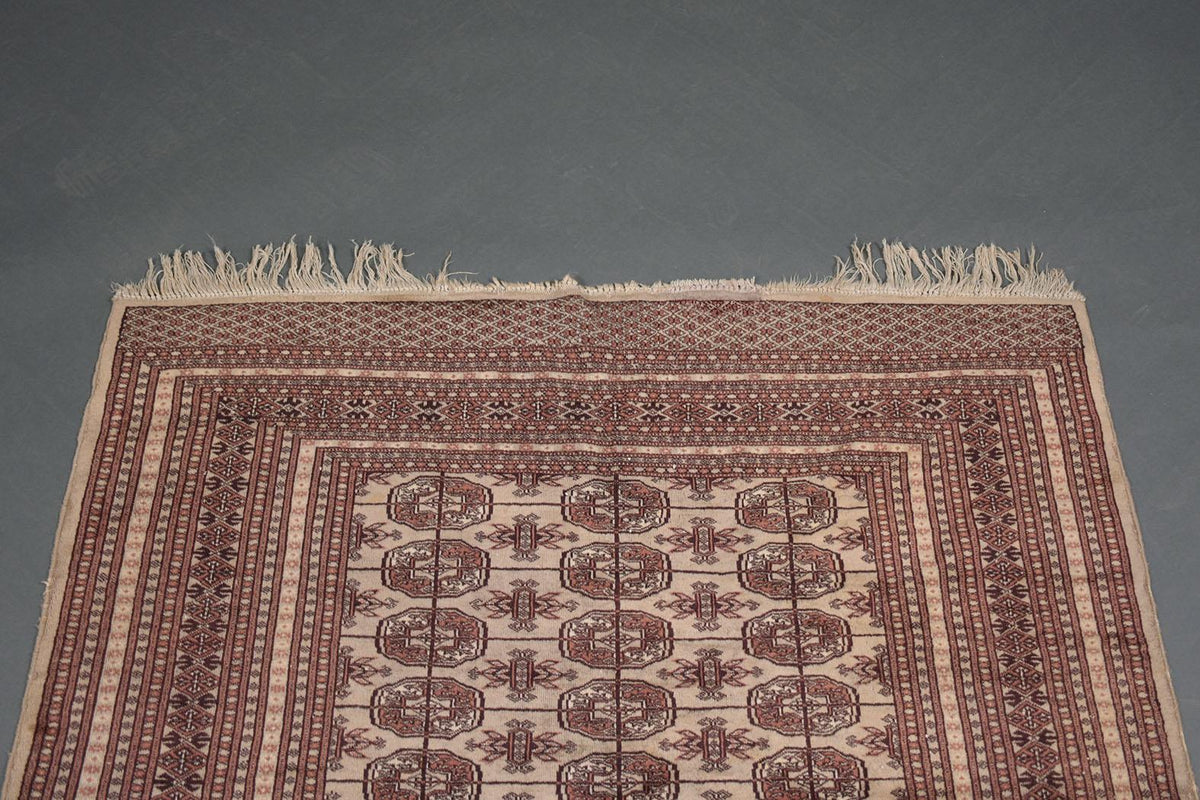 Vintage Kazak Wool Textile Rug