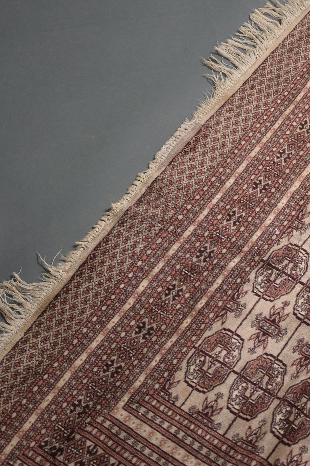 Vintage Kazak Wool Textile Rug