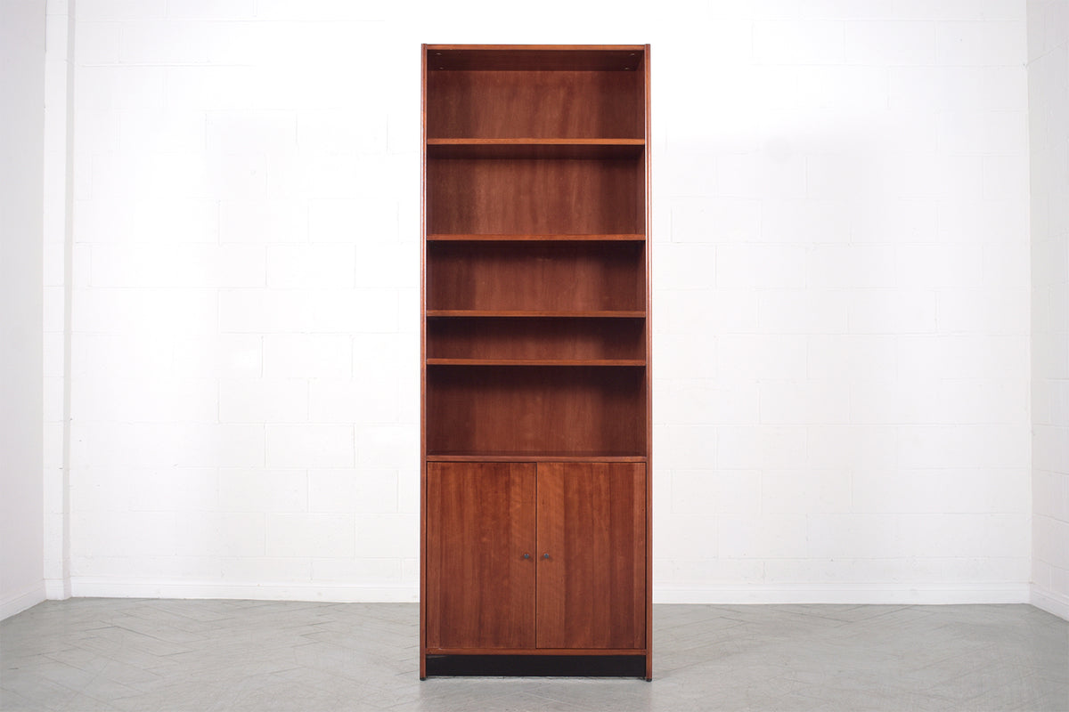 Refurbished 1960s Walnut Bookcase