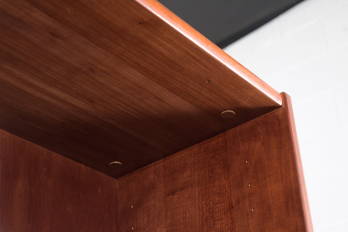Refurbished 1960s Walnut Bookcase