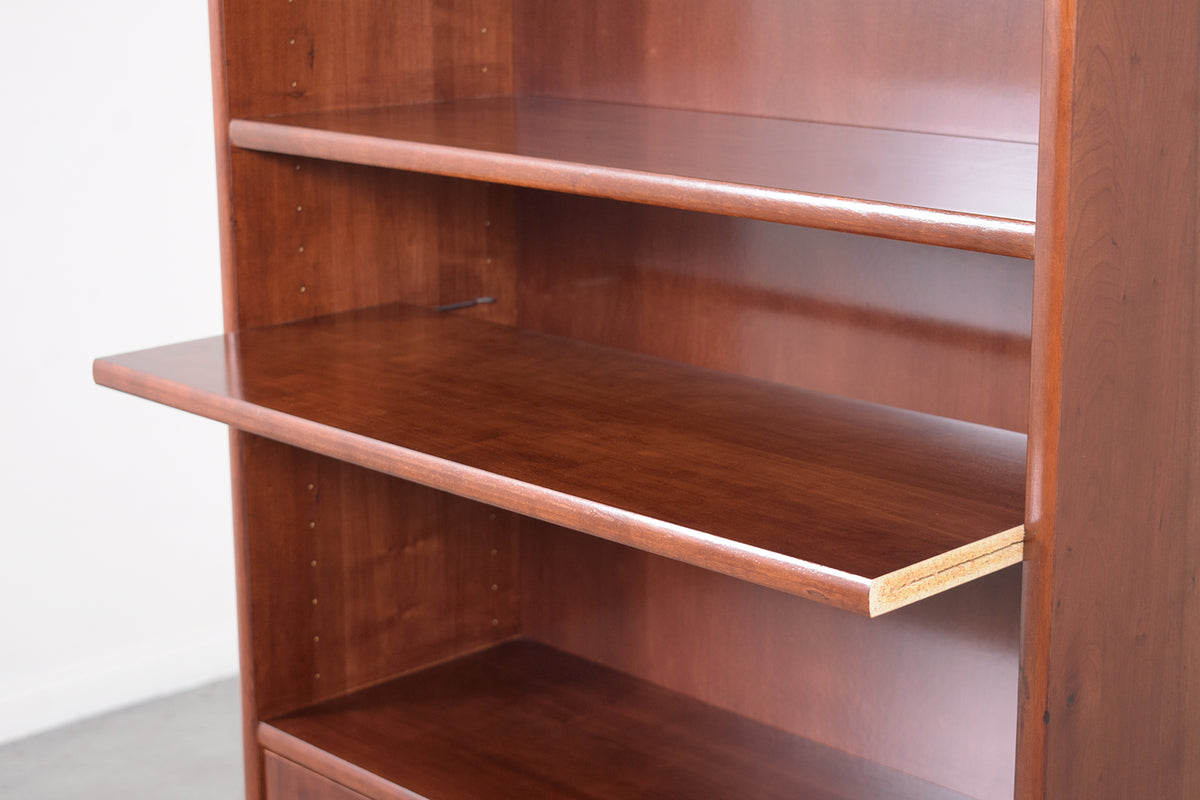 Refurbished 1960s Walnut Bookcase