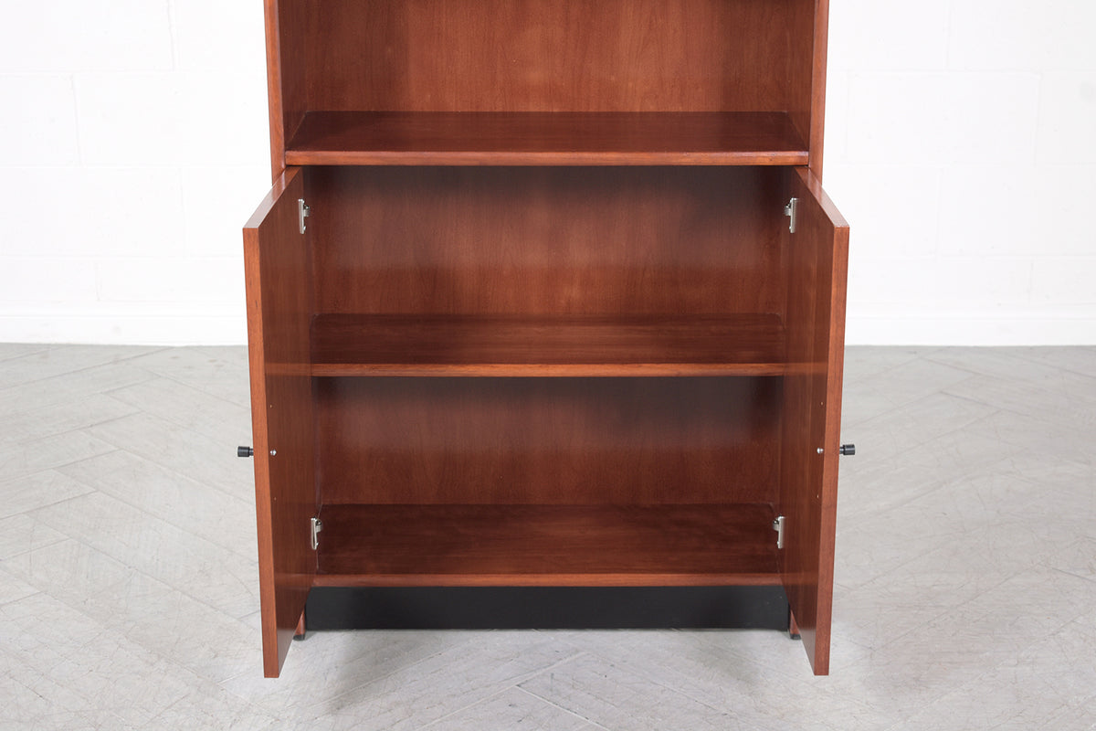 Refurbished 1960s Walnut Bookcase