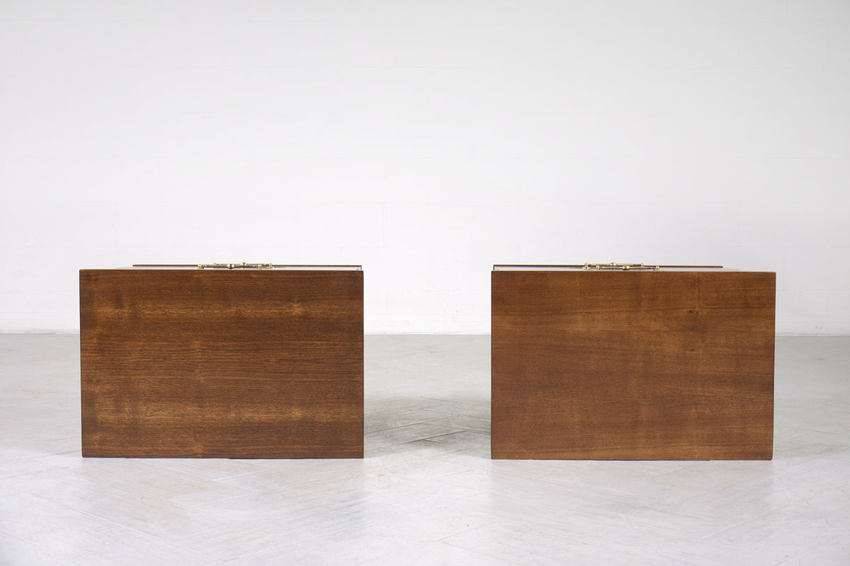 Pair of Vintage 1960s Mid-Century Nightstands