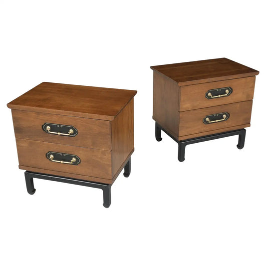 Pair of Vintage 1960s Mid-Century Nightstands