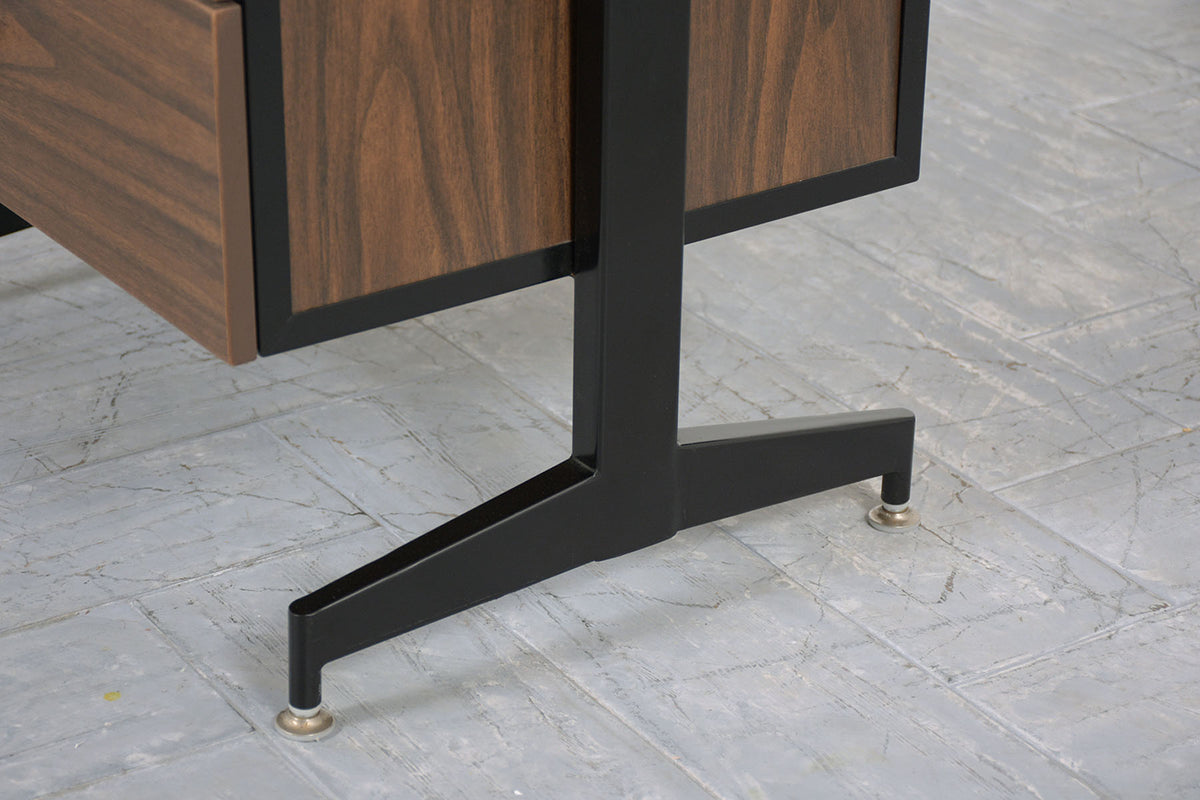 Pair of Two Drawer Mid-Century Modern Nighstands
