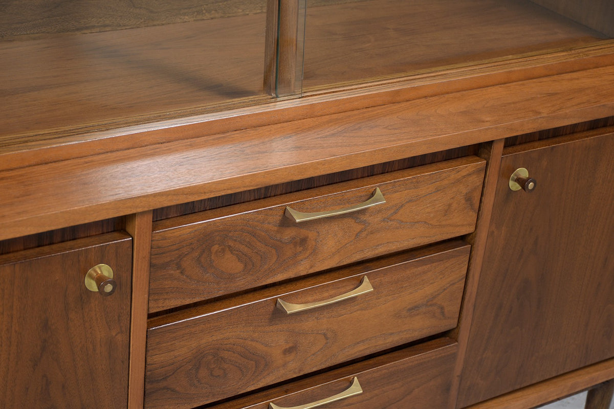 1960s Danish Modern Sideboard Display