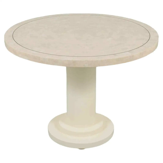 Vintage Stone Round Top Table